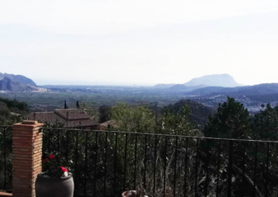 Vistas desde la terraza